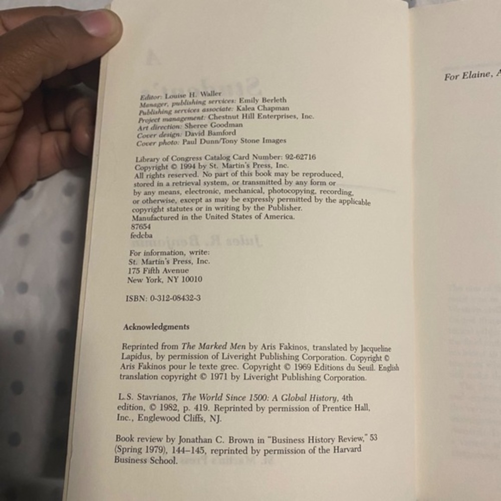 A Student's Guide to History sixth Edition‎ By Jules R Benjamin - Picture 4 of 10